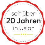 Seit 20 Jahren in Uslar - Siegel